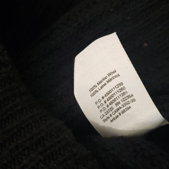 Aritzia WILFRED WAFFLE KNIT OVERSIZED CHUNKY MERINO WOOL SWEATER - Picture 7 of 7